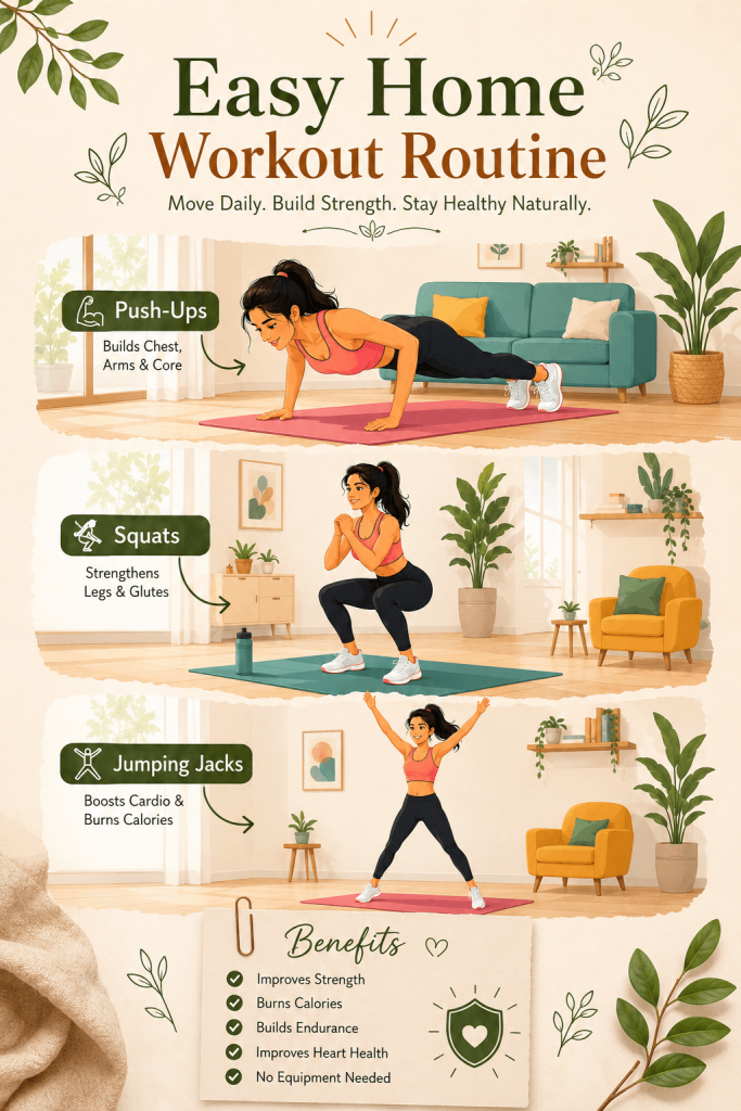 Beginner’s Guide to Home Workouts (No Equipment Needed)