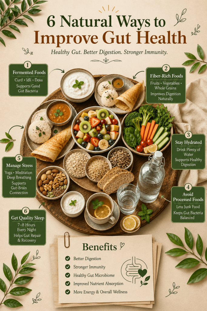 How to Improve Your Gut Health Naturally
